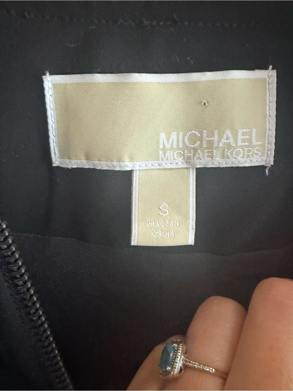 Michael Kors Black and Rainbow Bomber jacket Zip Up Pride - Picture 4 of 5